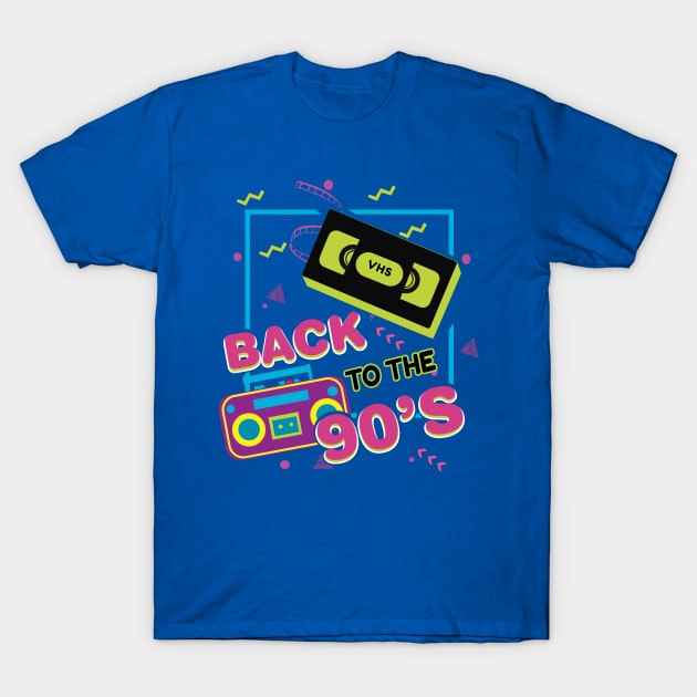 Back To The 90s T-Shirt by CrissWild